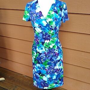 Precise Floral Dress 